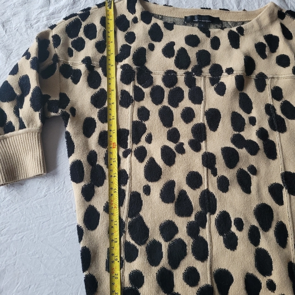 WHBM Leopard Print Women's Sweater Size S - Picture 6 of 14
